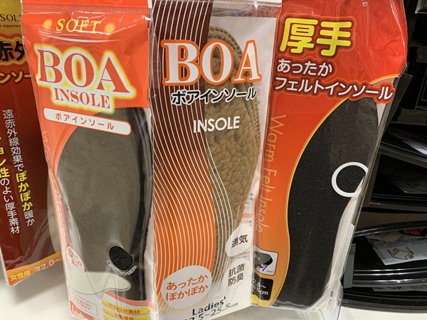 ボアインソール